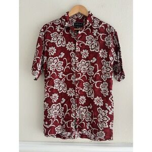 Vintage Ocean Pacific Shirt Men's Small Hawaiian Button Up Resort Beach